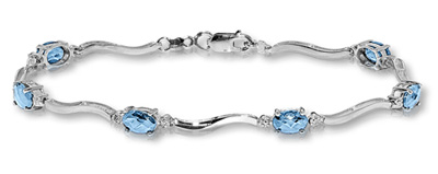 Aquamarine Bracelet Aquamarine Bracelet