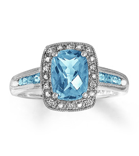 Aquamarine Ring Aquamarine Ring