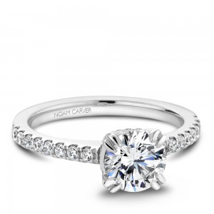 Noam Carver Semi Mount Engagement Ring