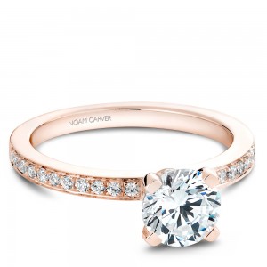 Noam Carver Semi Mount Engagement Ring