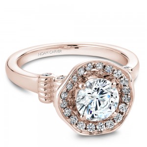 Noam Carver Semi Mount Engagement Ring