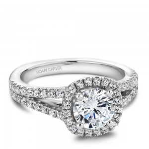 Noam Carver Semi Mount Engagement Ring