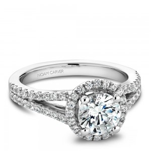 Noam Carver Semi Mount Engagement Ring