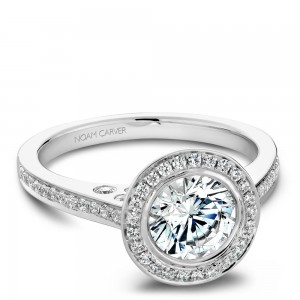 Noam Carver Semi Mount Engagement Ring