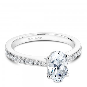 Noam Carver Semi Mount Engagement Ring