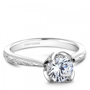 Noam Carver Semi Mount Engagement Ring