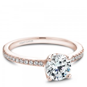 Noam Carver Semi Mount Engagement Ring