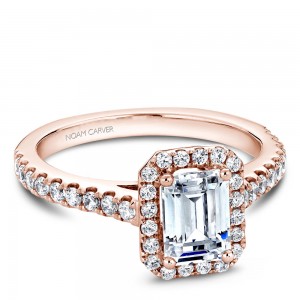 Noam Carver Semi Mount Engagement Ring