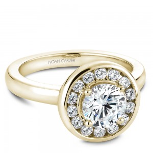 Noam Carver Semi Mount Engagement Ring
