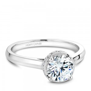 Noam Carver Semi Mount Engagement Ring