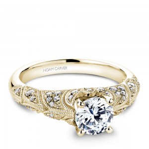Noam Carver Semi Mount Engagement Ring