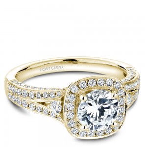 Noam Carver Semi Mount Engagement Ring