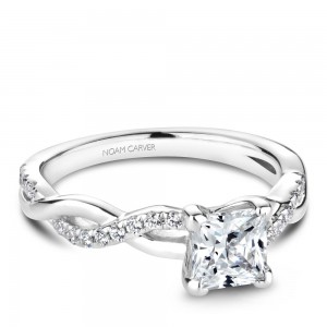 Noam Carver Semi Mount Engagement Ring