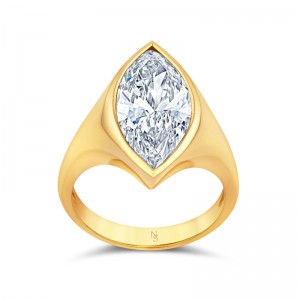 4.01 Carat Marquise Diamond Ring
