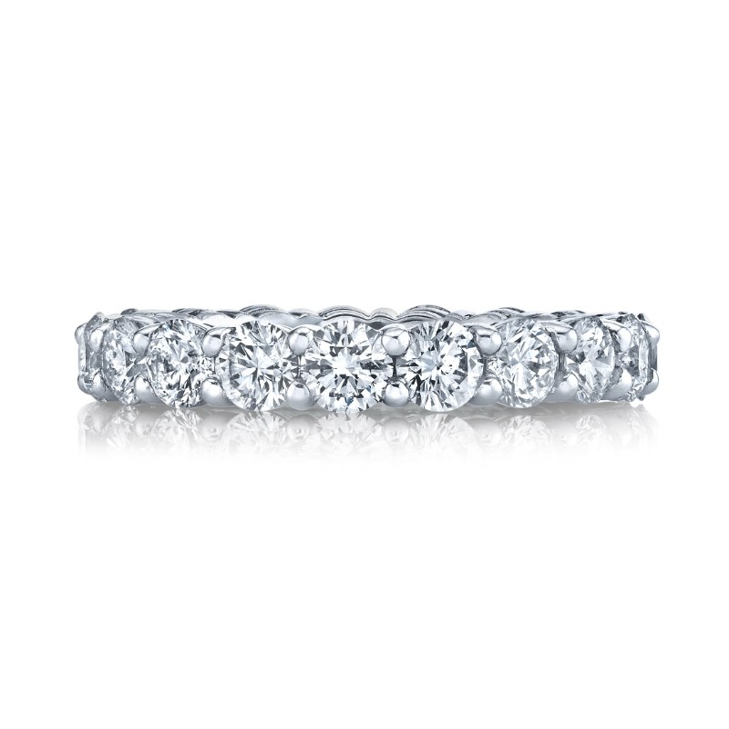 Round Diamond Eternity Band