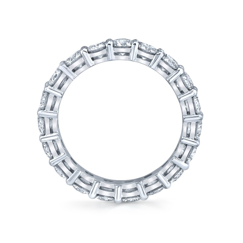 Round Diamond Eternity Band