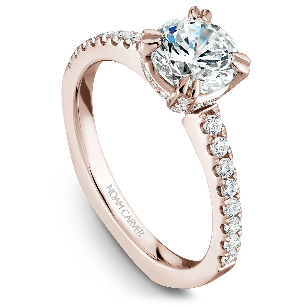 Noam Carver Semi Mount Engagement Ring