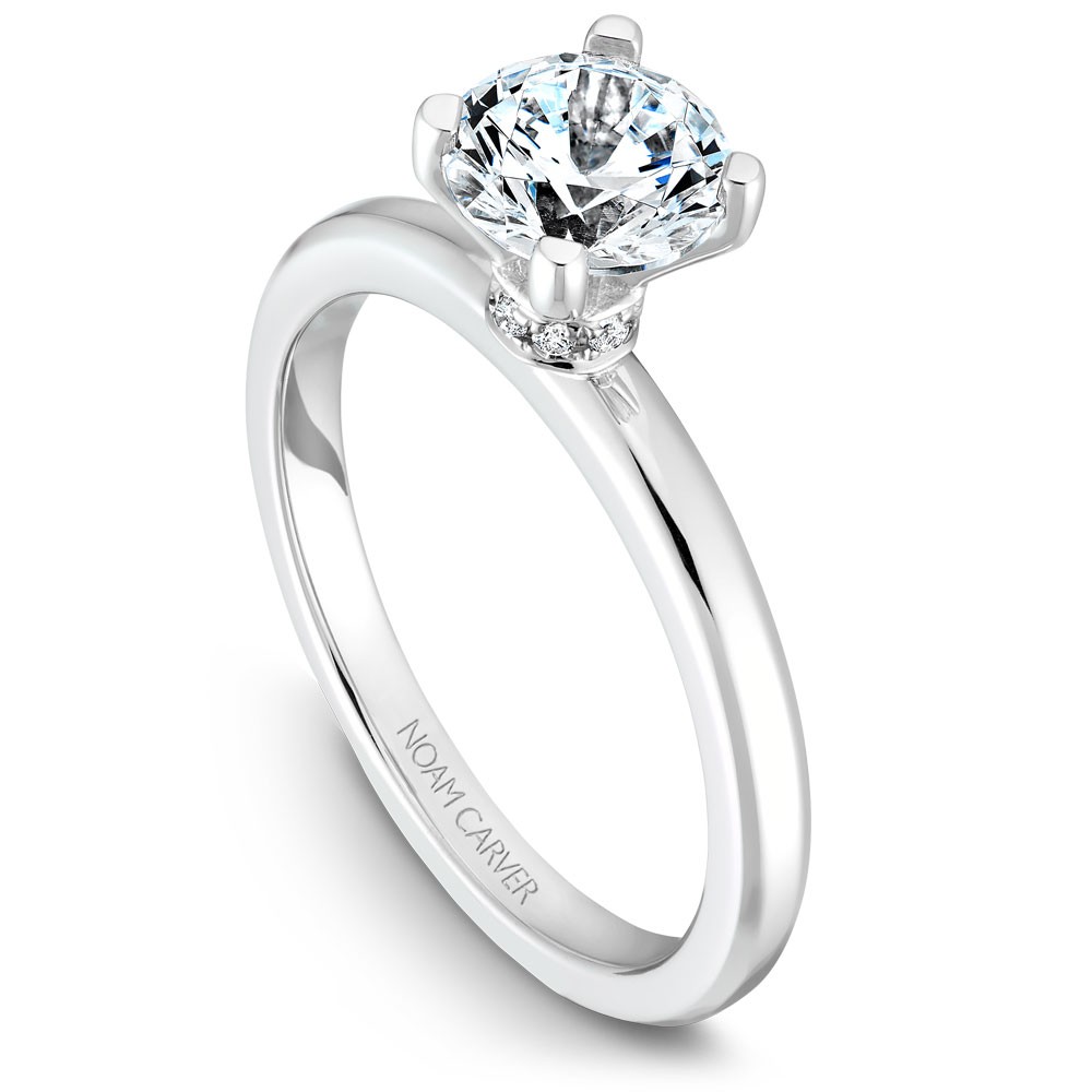 Noam Carver Semi Mount Engagement Ring