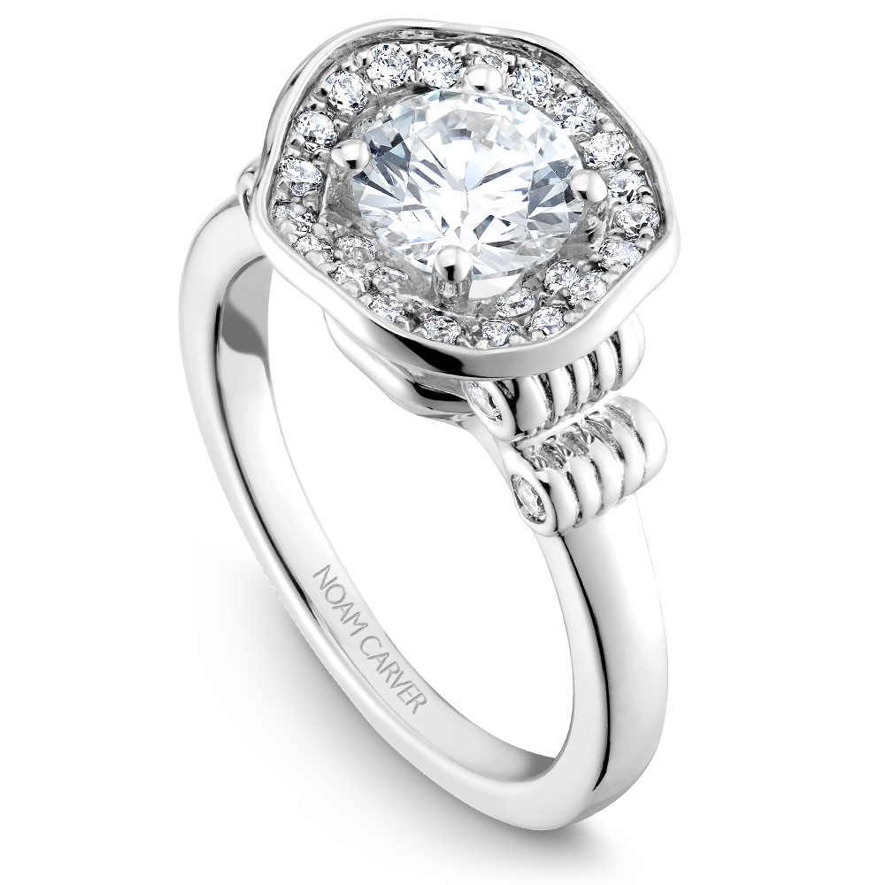 Noam Carver Semi Mount Engagement Ring