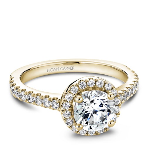 Noam Carver Semi Mount Engagement Ring