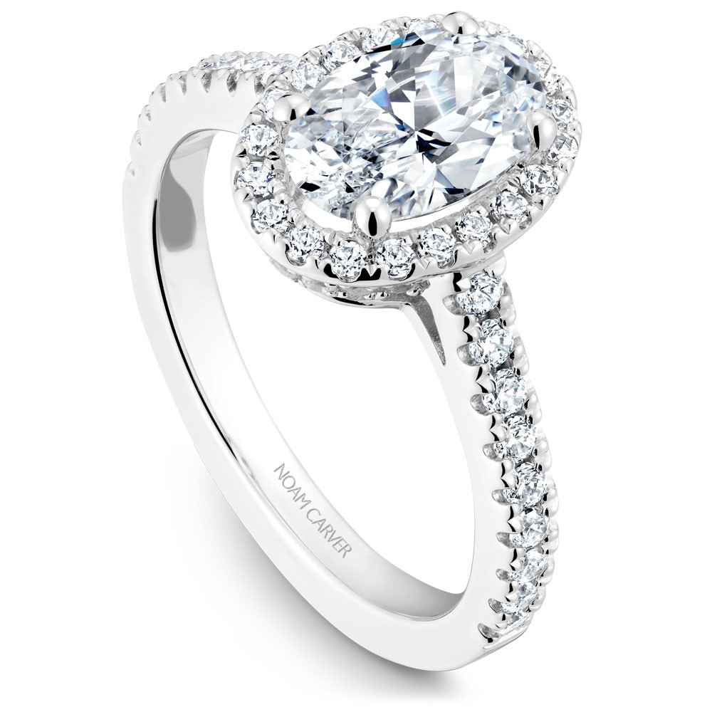 Noam Carver Semi Mount Engagement Ring