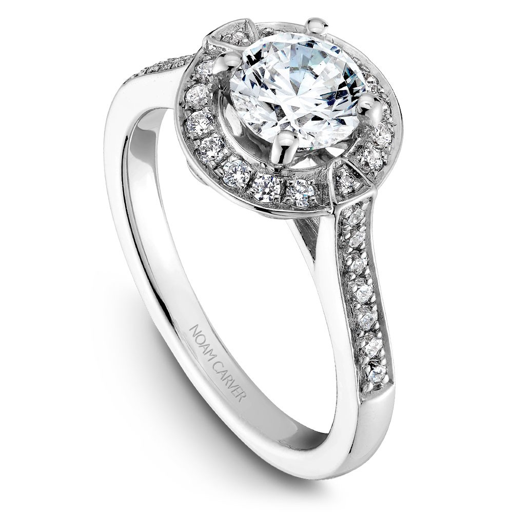 Noam Carver Semi Mount Engagement Ring