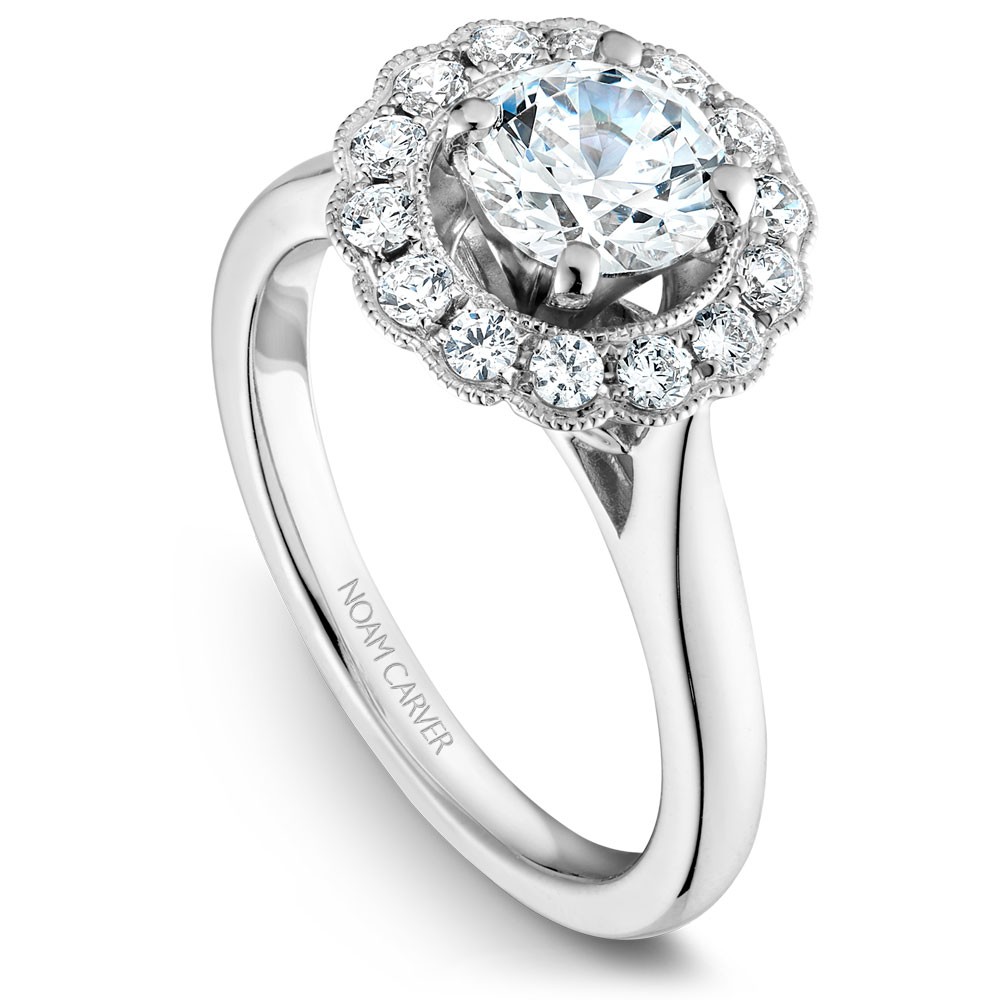 Noam Carver Semi Mount Engagement Ring