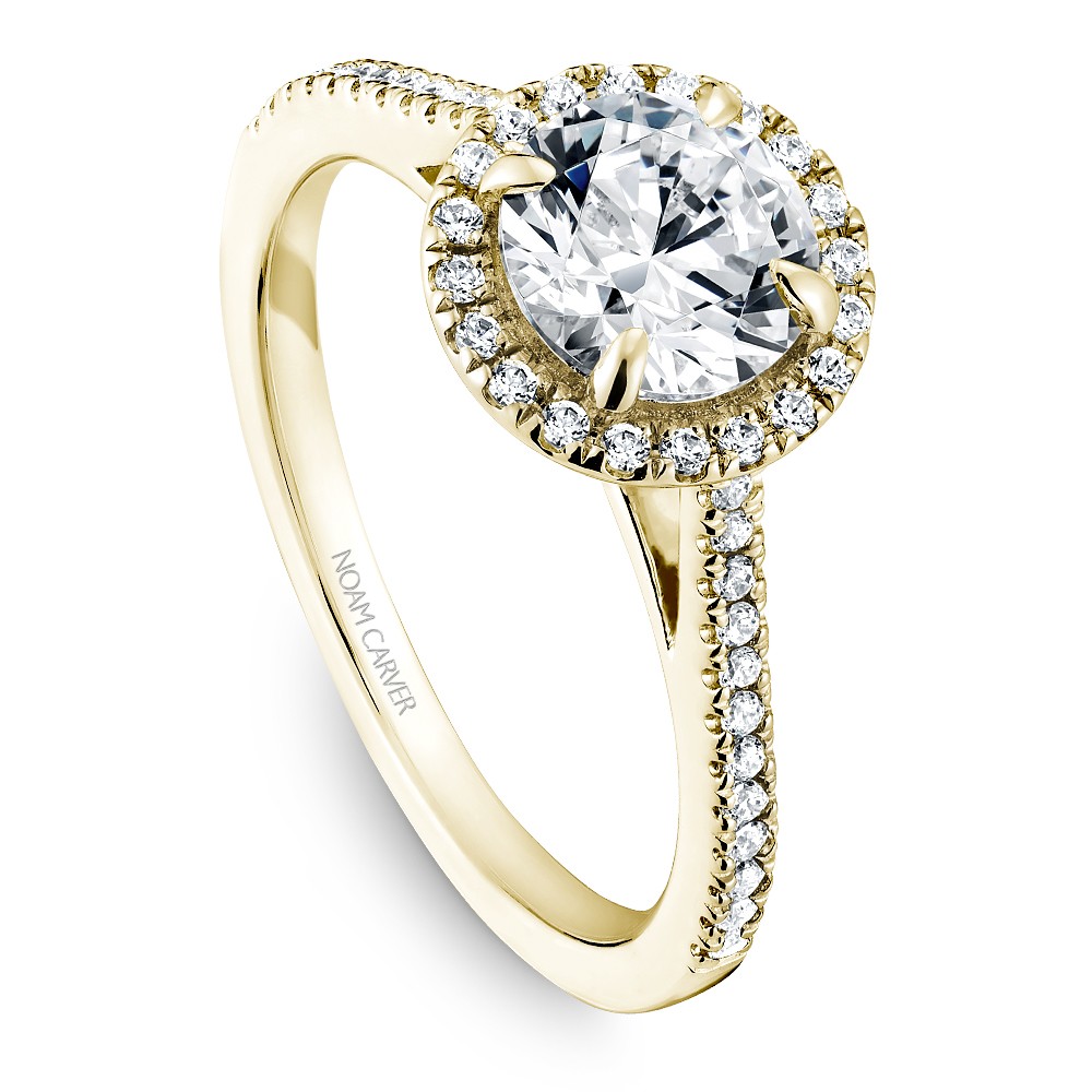 Noam Carver Semi Mount Engagement Ring