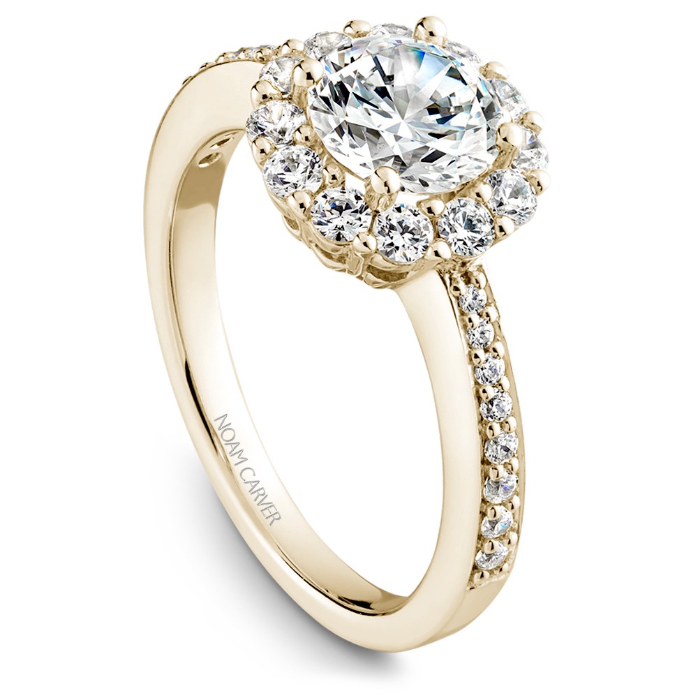 Noam Carver Semi Mount Engagement Ring