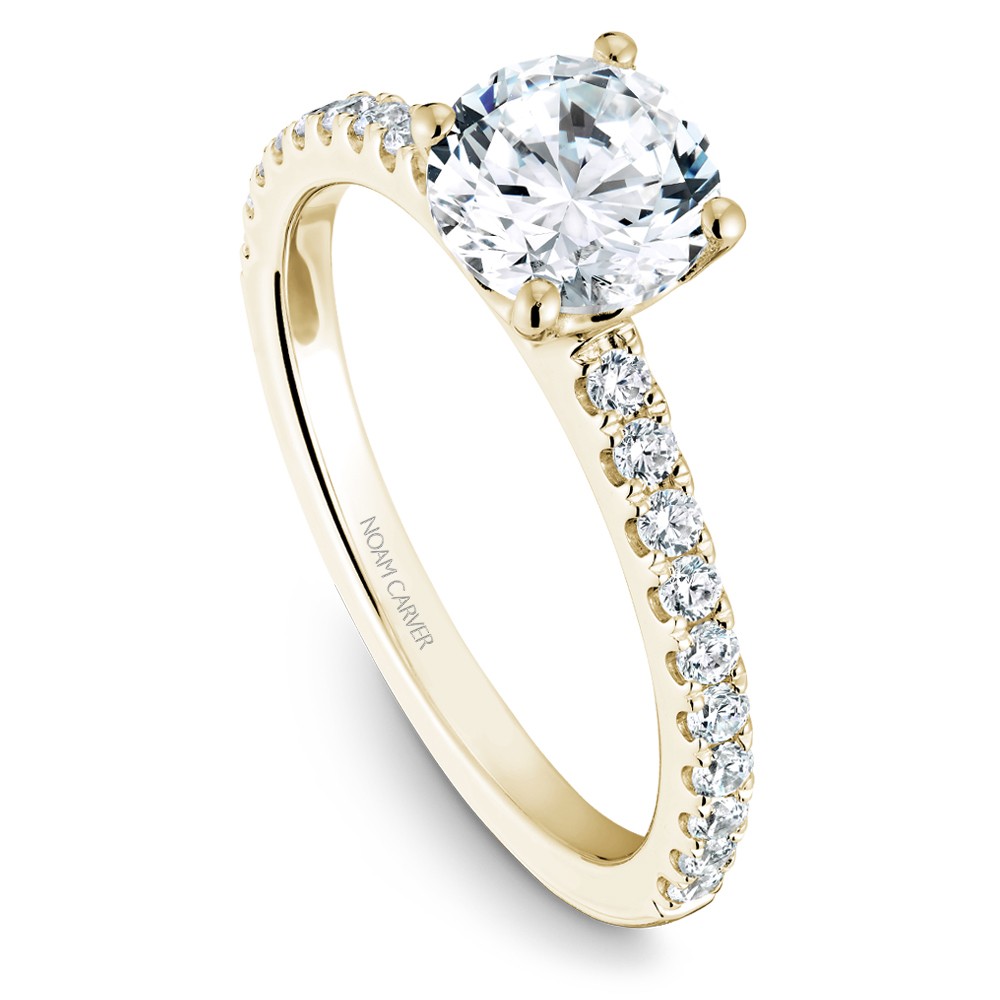 Noam Carver Semi Mount Engagement Ring