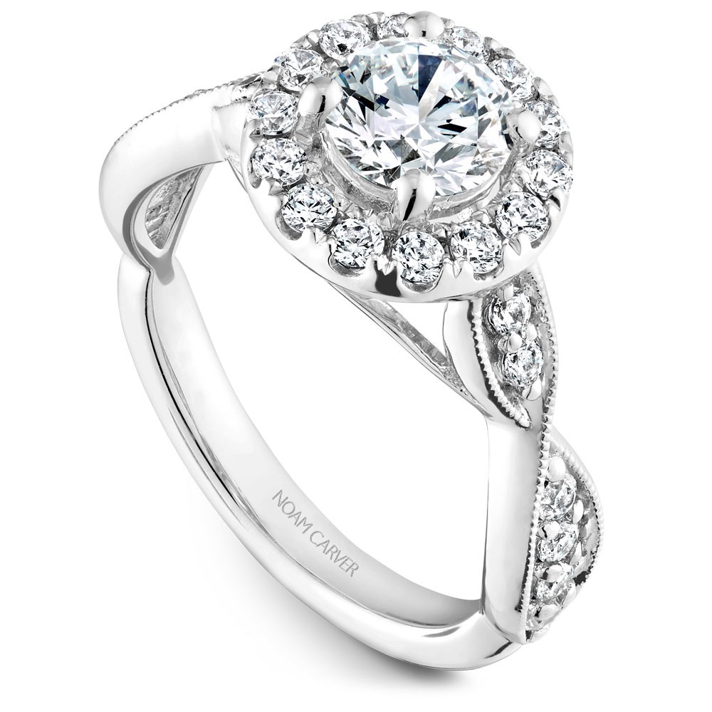 Noam Carver Semi Mount Engagement Ring