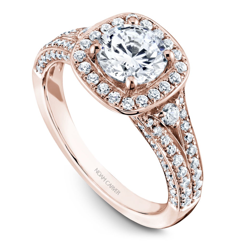 Noam Carver Semi Mount Engagement Ring