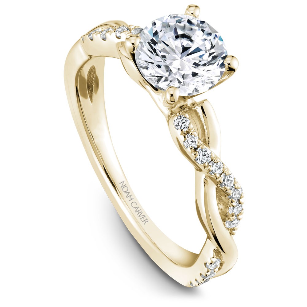 Noam Carver Semi Mount Engagement Ring