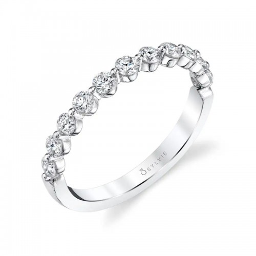 Shared Prong Wedding Ring