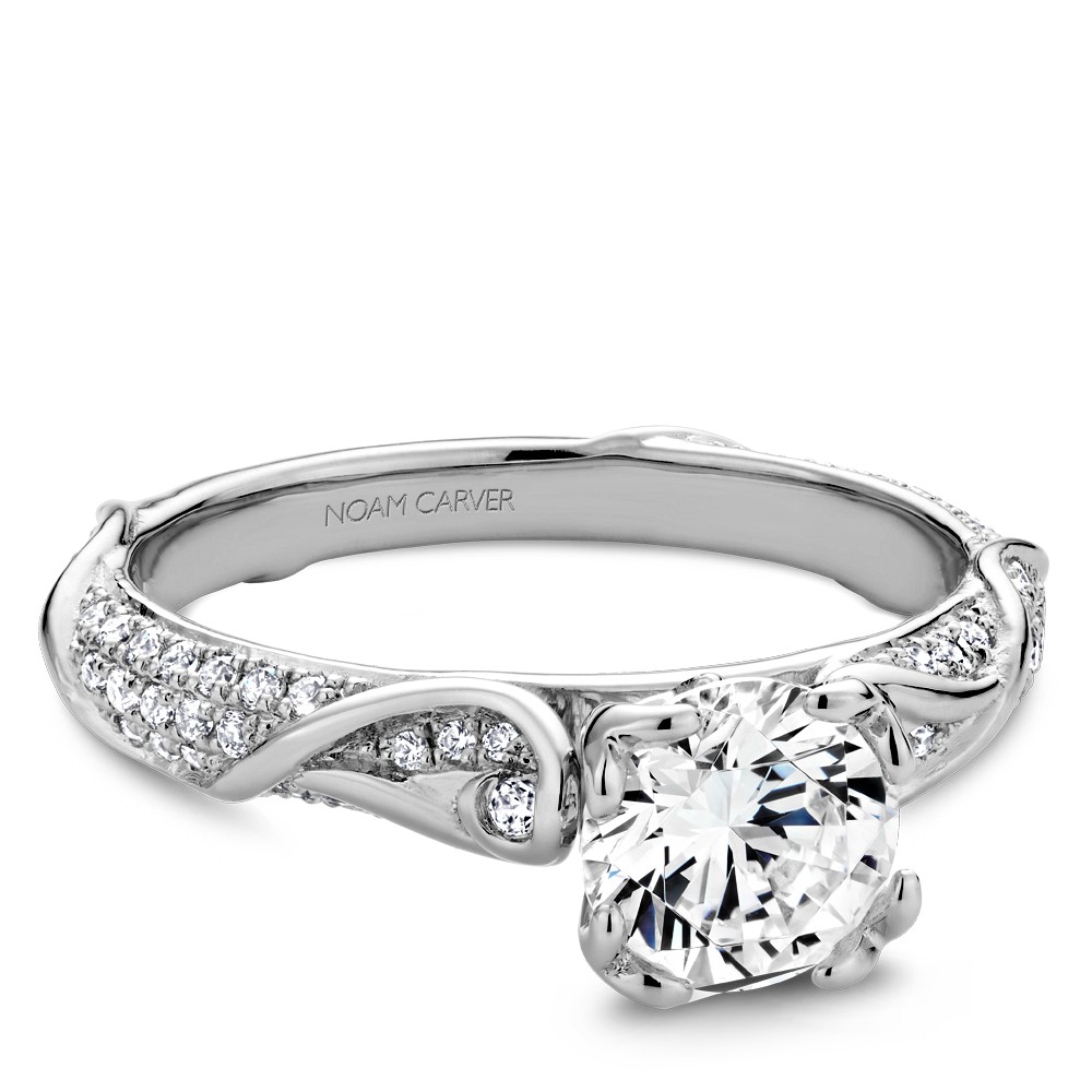 Noam Carver Semi Mount Engagement Ring