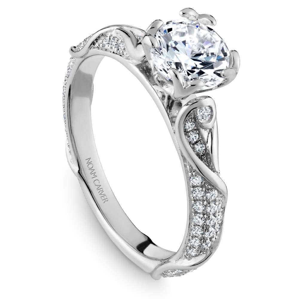 Noam Carver Semi Mount Engagement Ring