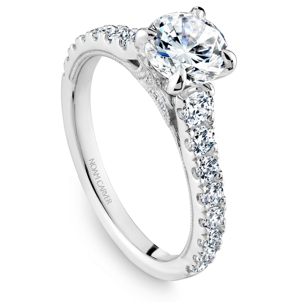 Noam Carver Semi Mount Engagement Ring