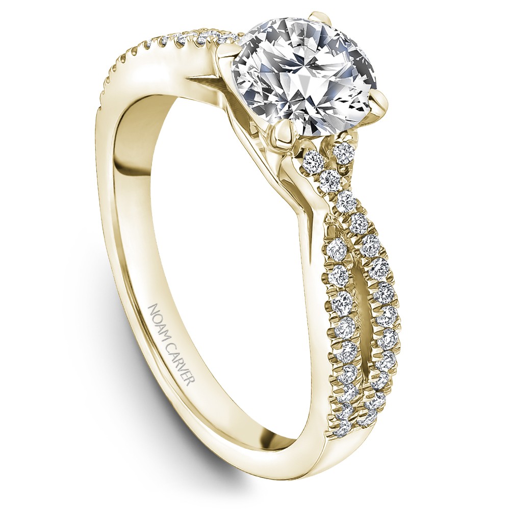 Noam Carver Semi Mount Engagement Ring
