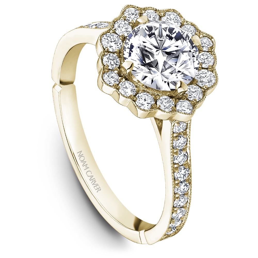 Noam Carver Semi Mount Engagement Ring