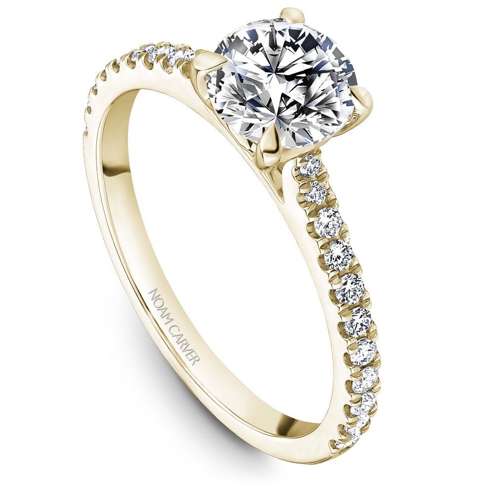 Noam Carver Semi Mount Engagement Ring