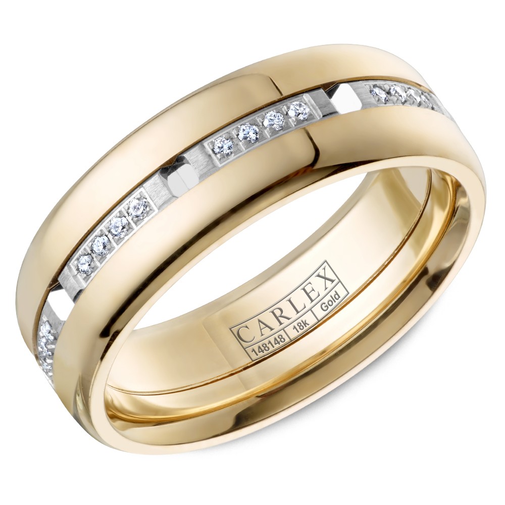 Carlex G1 Gents Wedding Band