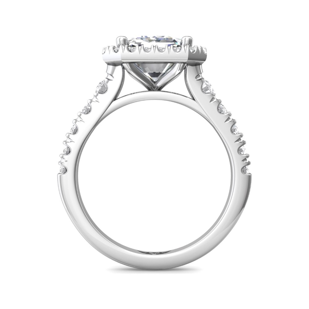 FlyerFit® 14K White Gold Encore Engagement Ring