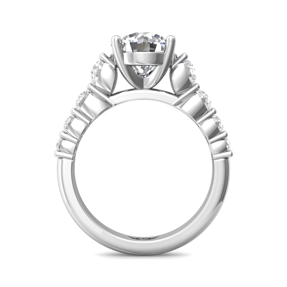FlyerFit® 14K White Gold Encore Engagement Ring