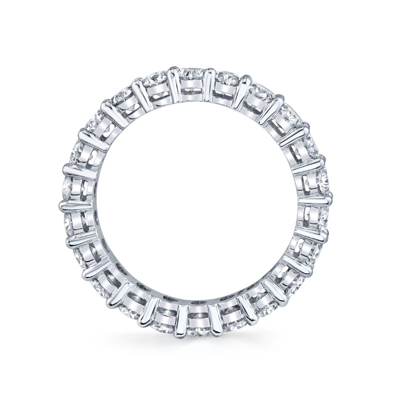 Oval Diamond Eternity Band