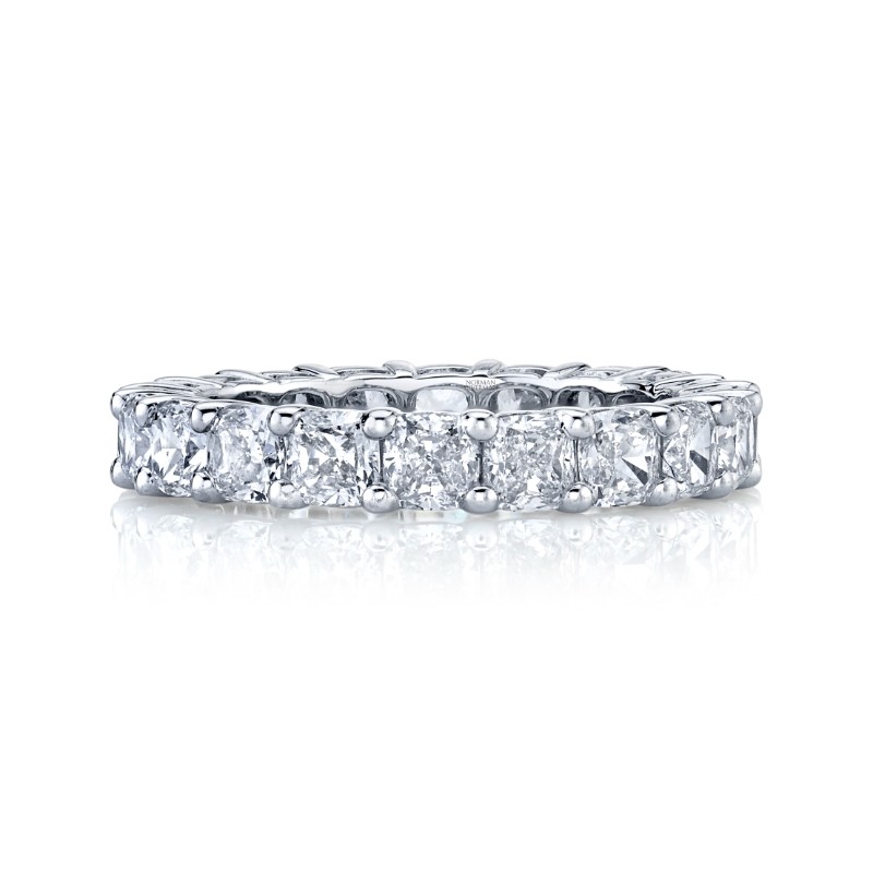 Cushion Diamond Eternity Band