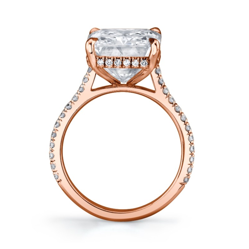 8.42 Carat Radiant Diamond Solitaire Ring