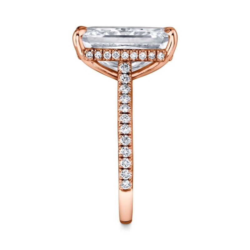 8.42 Carat Radiant Diamond Solitaire Ring