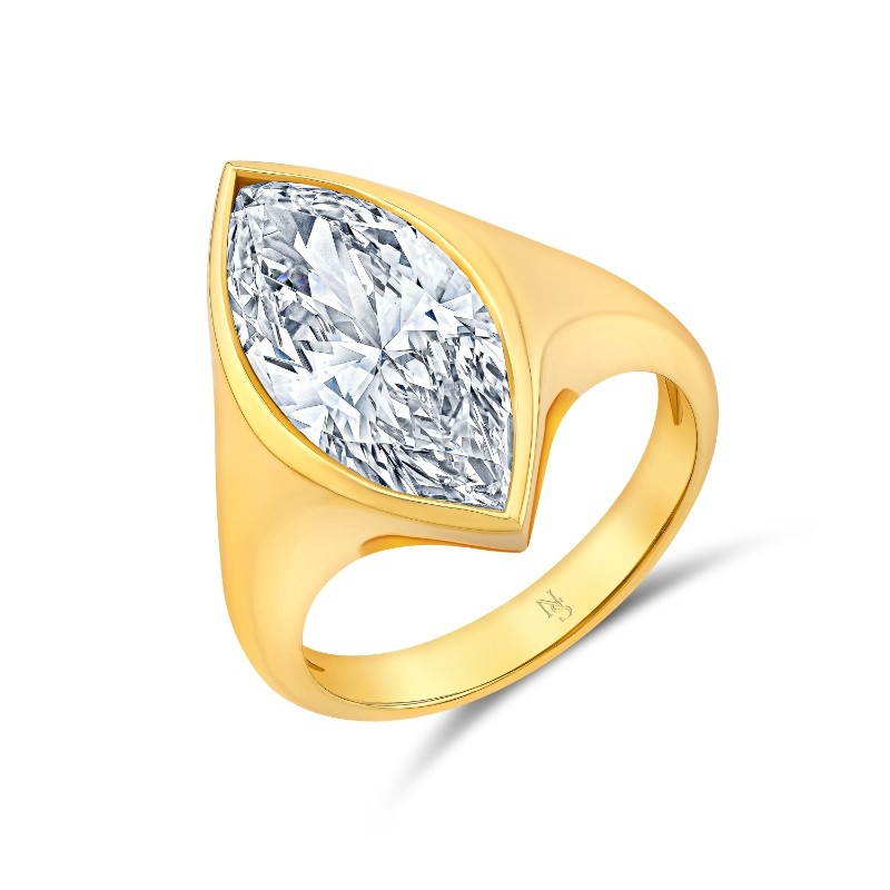 4.01 Carat Marquise Diamond Ring