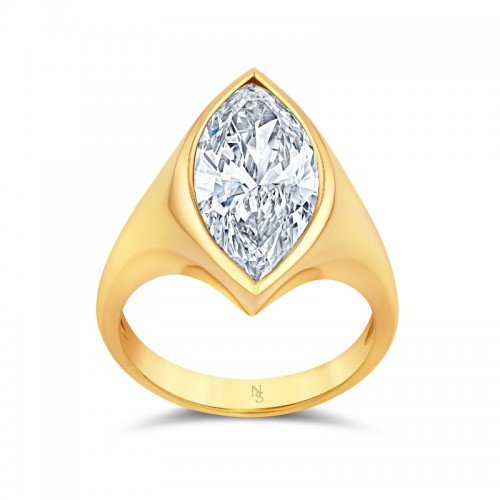 4.01 Carat Marquise Diamond Ring