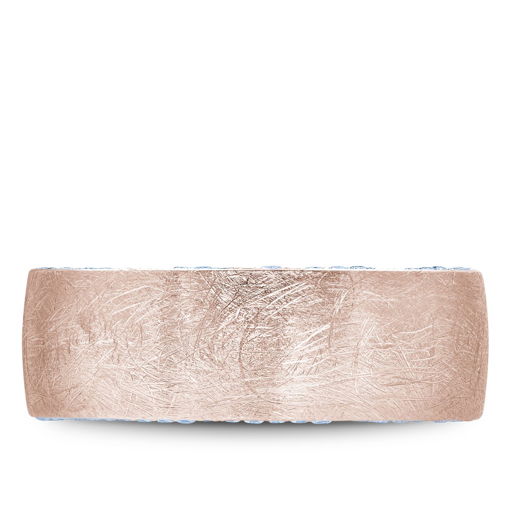 Bleu Royale Diamond Wedding Band